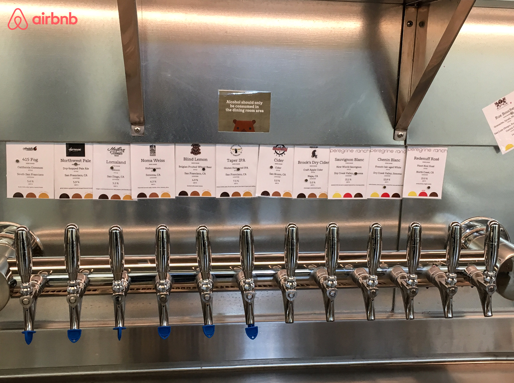Airbnb's Beverages on Tap